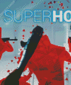 Superhot Poster Diamond Painting