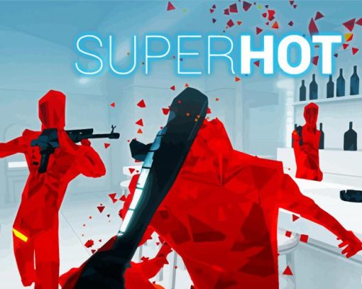 Superhot Poster Diamond Painting