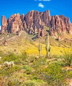 Superstition Mountain Diamond Painting