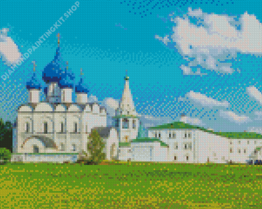 Suzdal Kremlin Diamond Painting