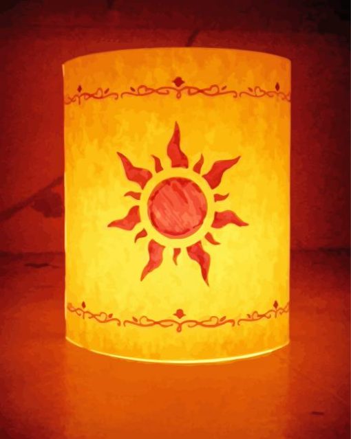 Tangled Lantern Diamond Painting