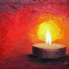 Tea Light Candle Art Diamond Painting