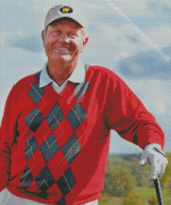 The Golfer Jack William Nicklaus Diamond Painting