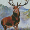 The Monarch Of The Glen By Sir Edwin Landseer Diamond Painting