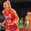 The Netball Player Helen Housby Diamond Painting