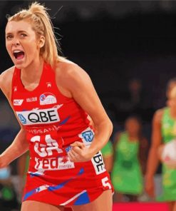 The Netball Player Helen Housby Diamond Painting