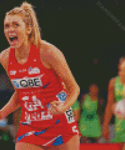 The Netball Player Helen Housby Diamond Painting