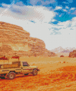 The Wadi Rum Desert Diamond Painting