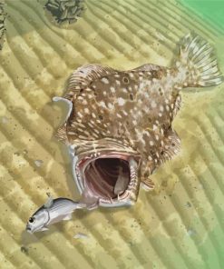 The Flounder Fish Diamond Painting