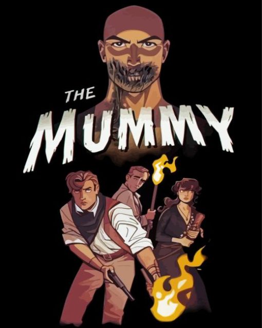 The Mummy Diamond Painting