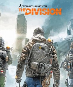 Tom Clancy The Division Game Poster Diamond Painting