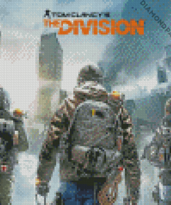 Tom Clancy The Division Game Poster Diamond Painting