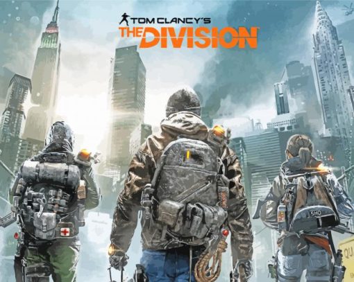 Tom Clancy The Division Game Poster Diamond Painting