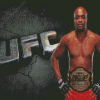 UFC Anderson Silva Diamond Painting