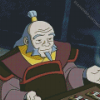 Uncle Iroh Diamond Painting