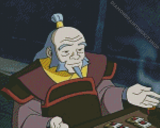 Uncle Iroh Diamond Painting