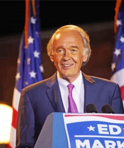 United States Senator Ed Markey Diamond Painting