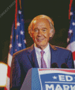 United States Senator Ed Markey Diamond Painting