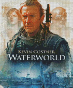 Waterworld Movie Poster Diamond Painting