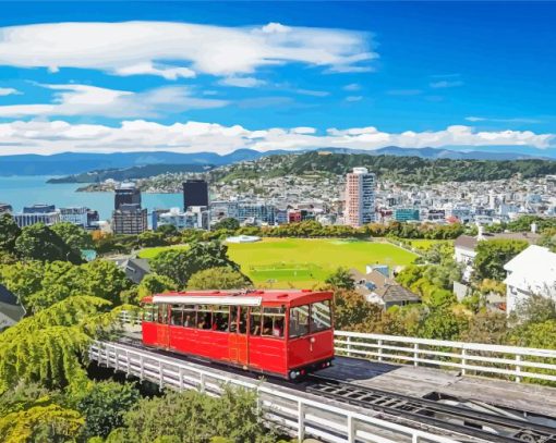 Wellington Cable Car Diamond Painting