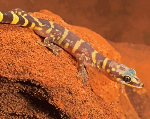 Wild Desert Gecko Diamond Painting