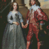 William Prince Of Orange And His Bride Diamond Painting