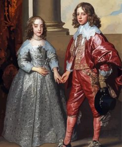 William Prince Of Orange And His Bride Diamond Painting