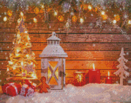 Winter Christmas Diamond Painting