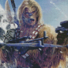 Wookiee Star Wars Art Diamond Painting