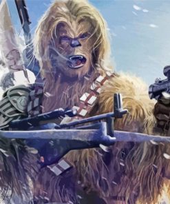 Wookiee Star Wars Art Diamond Painting