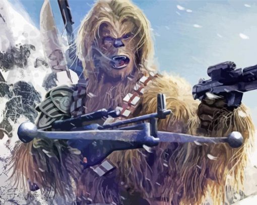 Wookiee Star Wars Art Diamond Painting