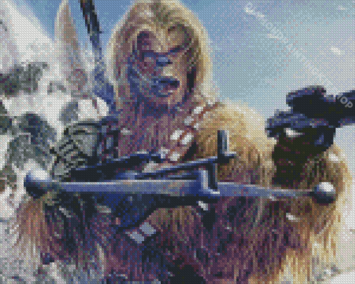 Wookiee Star Wars Art Diamond Painting