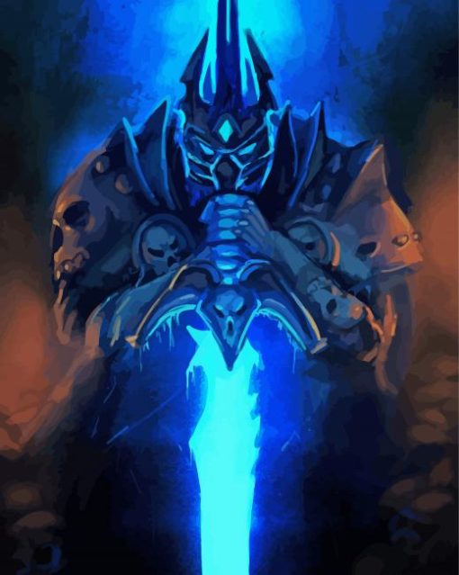 World Of Warcraft Lich King Art Diamond Painting