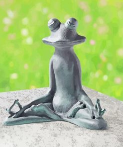 Yoga Frog Diamond Painting