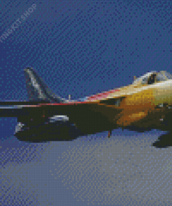 Aesthetic Hawker Hunter Diamond Painting