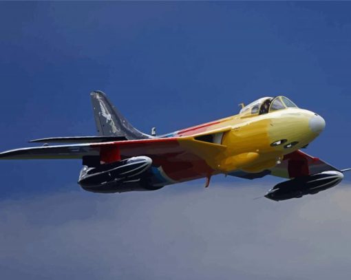 Aesthetic Hawker Hunter Diamond Painting