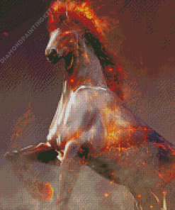 Aesthetic Horse Of Doom Diamond Painting