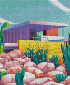 Aesthetic House Diamond Painting