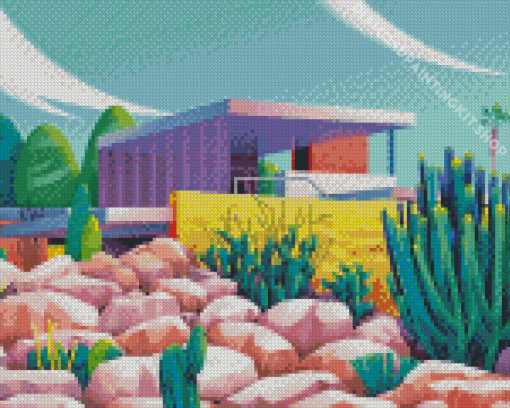 Aesthetic House Diamond Painting