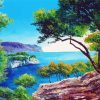 Aesthetic Mediterranean Seascape Art Diamond Painting