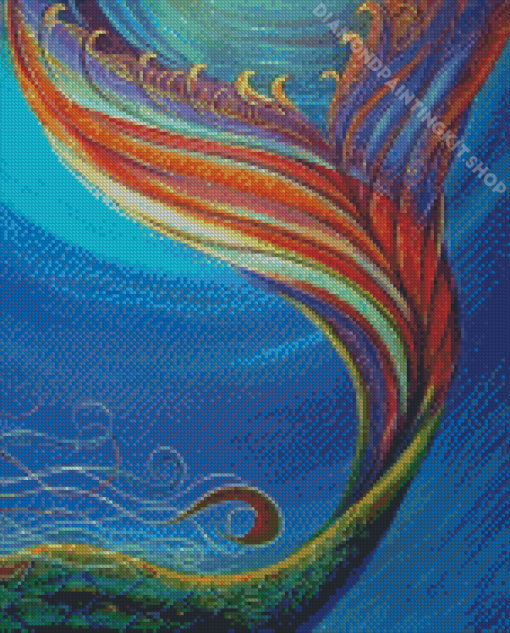 Aesthetic Mermaid Tail Art Diamond Painting