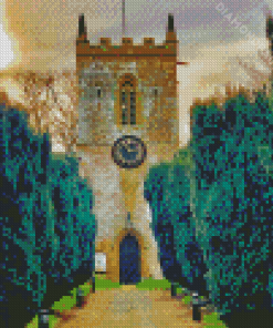 Aesthetic Northampton Church Diamond Painting