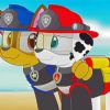 Aesthetic Paw Patrol Diamond Painting