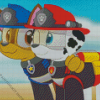 Aesthetic Paw Patrol Diamond Painting