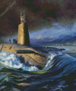 Aesthetic Submarine Diamond Painting