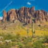 Aesthetic Superstition Mountain Diamond Painting