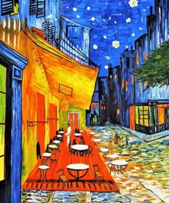 Aesthetic Van Gogh Cafe Diamond Painting