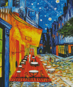 Aesthetic Van Gogh Cafe Diamond Painting