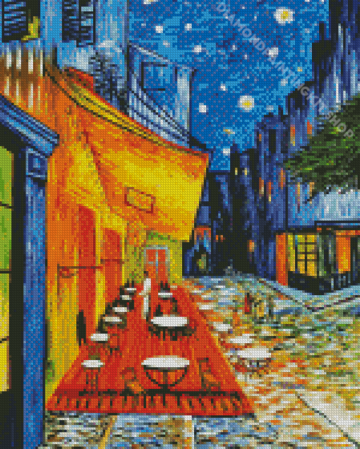 Aesthetic Van Gogh Cafe Diamond Painting