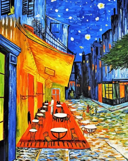 Aesthetic Van Gogh Cafe Diamond Painting